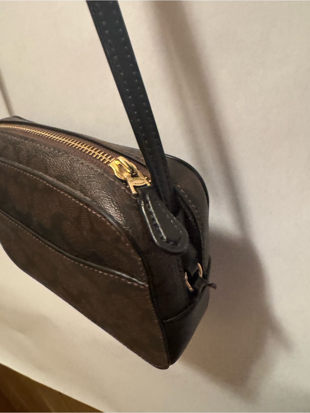 Coach mini Jamie small crossbody purse  signature camera canvas bag - Picture 2 of 10